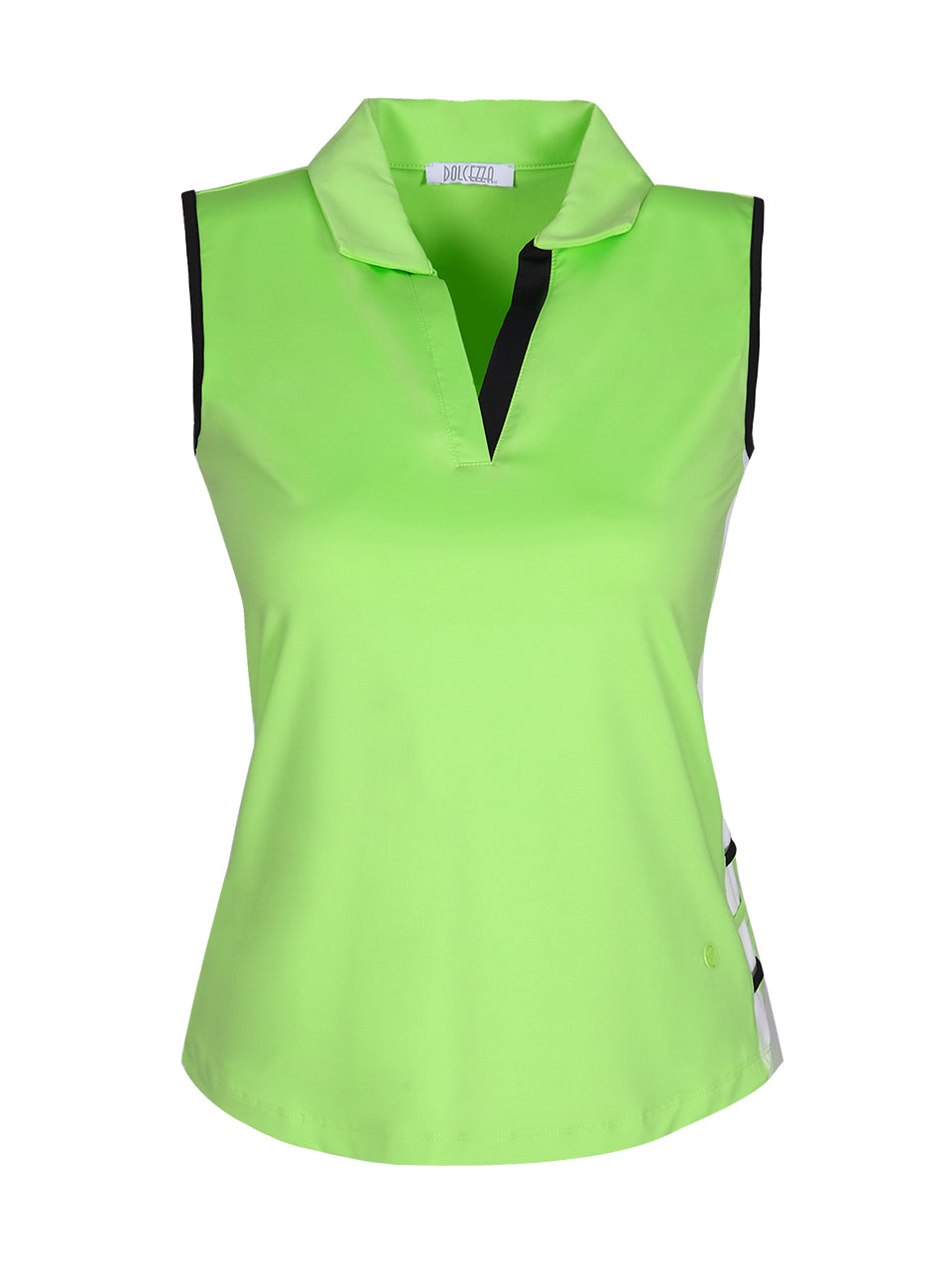 Dolcezza Sleeveless top - Lime Bali Redux