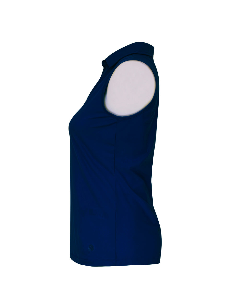 Dolcezza plain sleeveless top - Navy