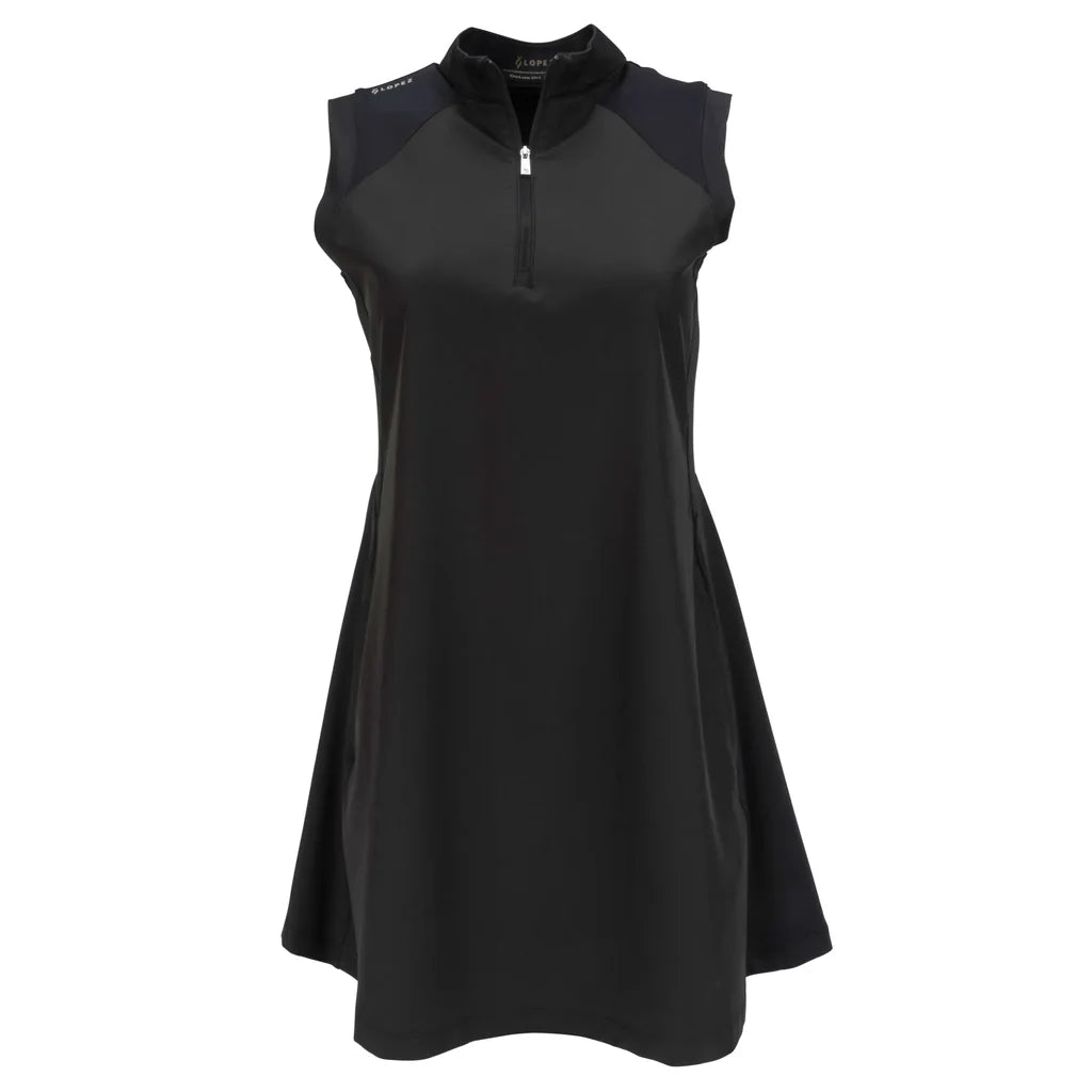 Nancy Lopez Ace sleeveless dress - Black