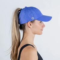 VimHue Sun Goddess cap - Baja Blue