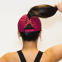 VimHue Sun Goddess cap - Bordeaux