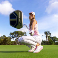 Duca del Cosma Saturnia Golf Shoes - White/Prism Pink