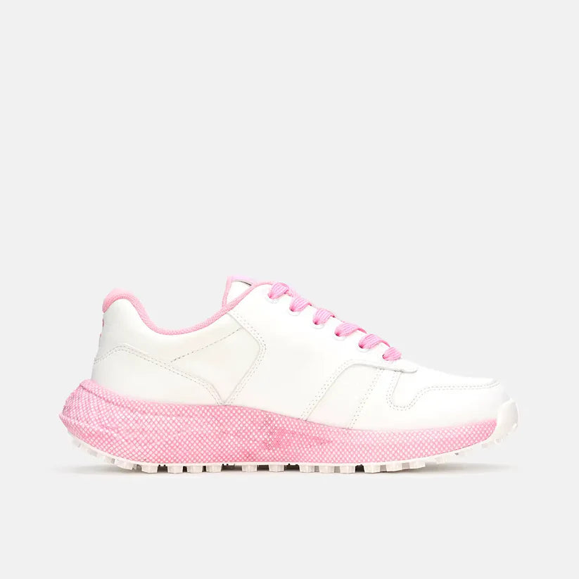 Duca del Cosma Saturnia Golf Shoes - White/Prism Pink