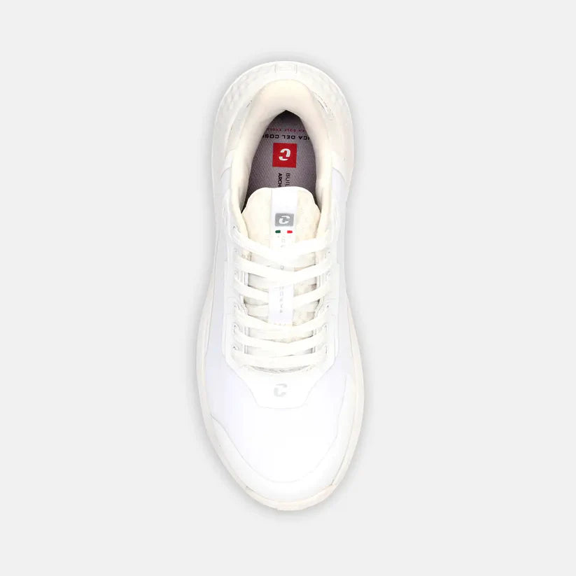 Duca del Cosma Andiamo Golf Shoes - White/Cream