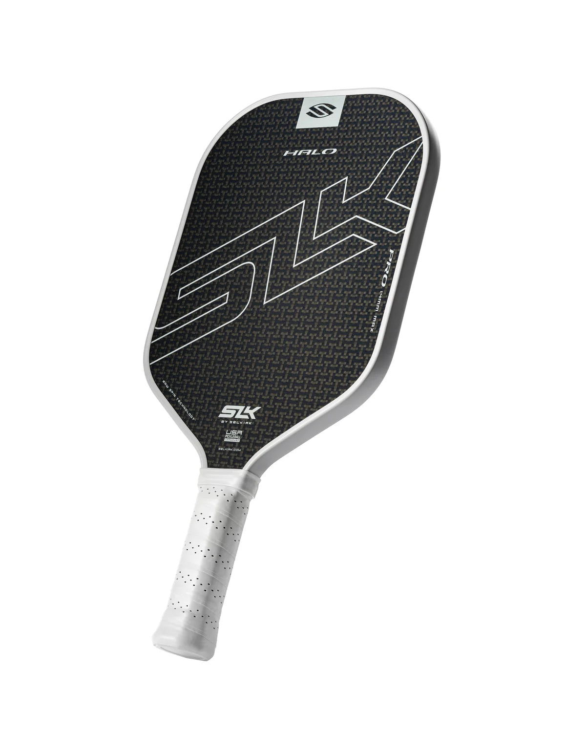 Selkirk Halo Pro Max Carbon Kevlar pickleball paddle - Grey/Blue