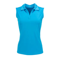 Nancy Lopez Legacy sleeveless polo - Aster
