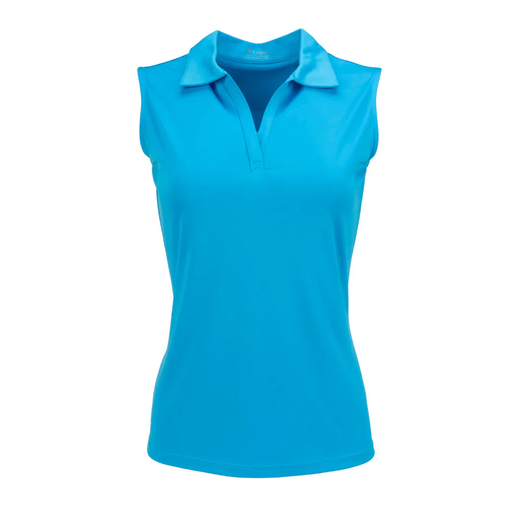 Nancy Lopez Legacy sleeveless polo - Aster