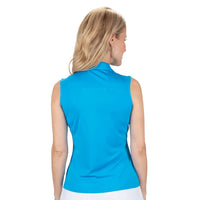 Nancy Lopez Legacy sleeveless polo - Aster
