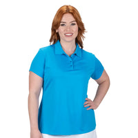 Nancy Lopez Legacy short sleeved polo - Aster