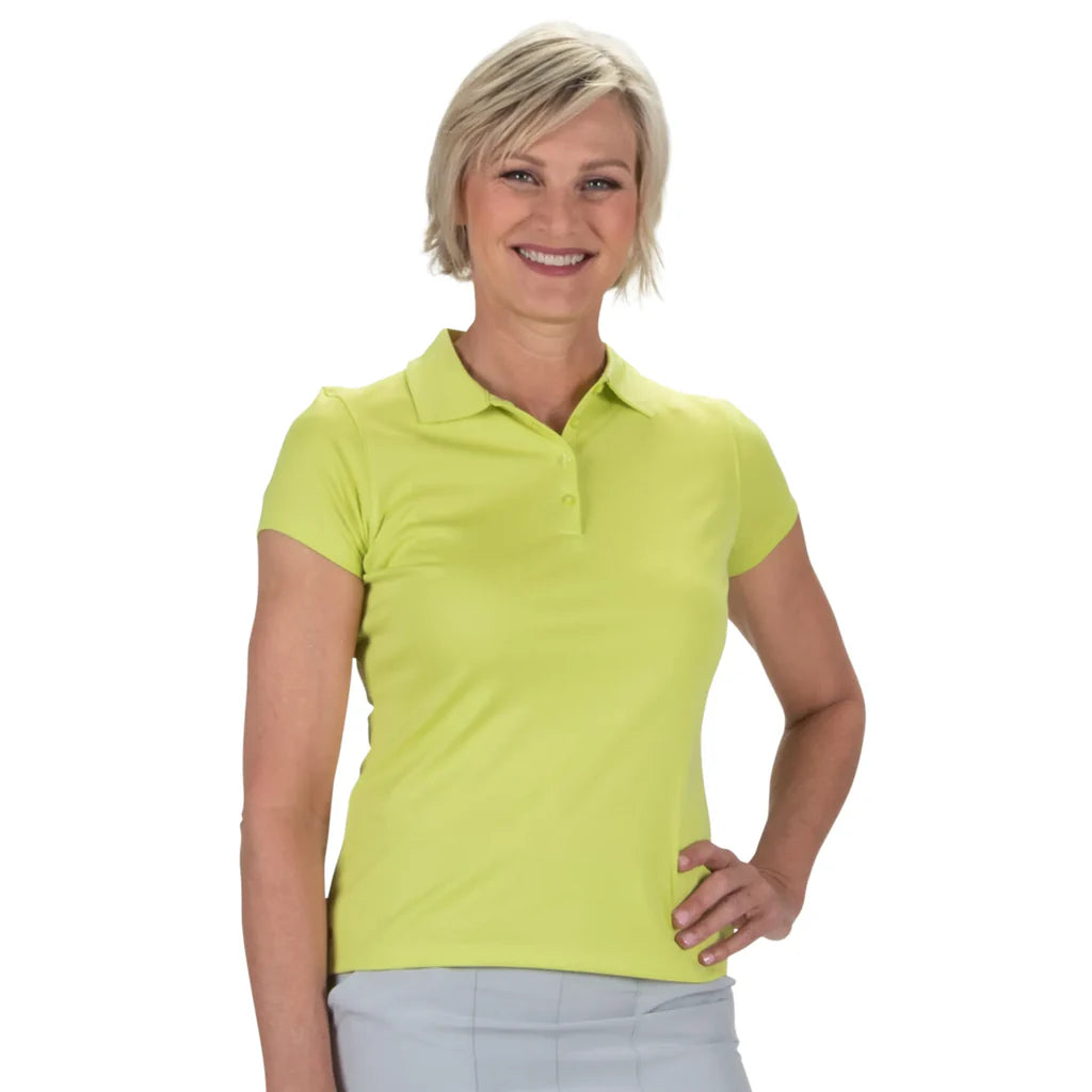 Nancy Lopez Legacy short sleeved polo - Cacti