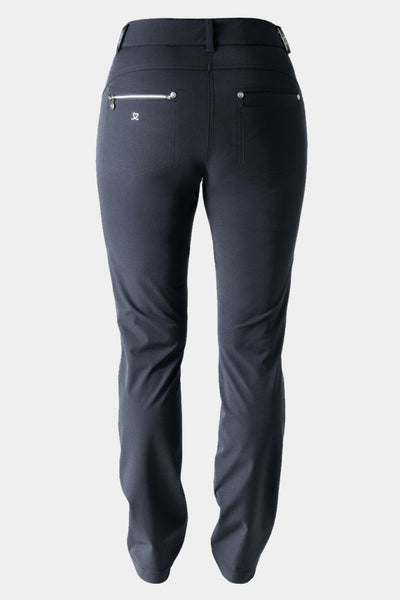 Daily Miracle trousers - Navy 29 length (avail in 32 and 34) – Les & Lou  at Suitably Sporty