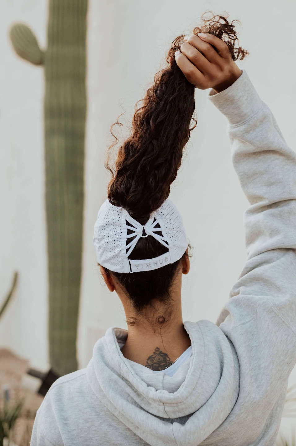 VimHue Sun Goddess cap - White
