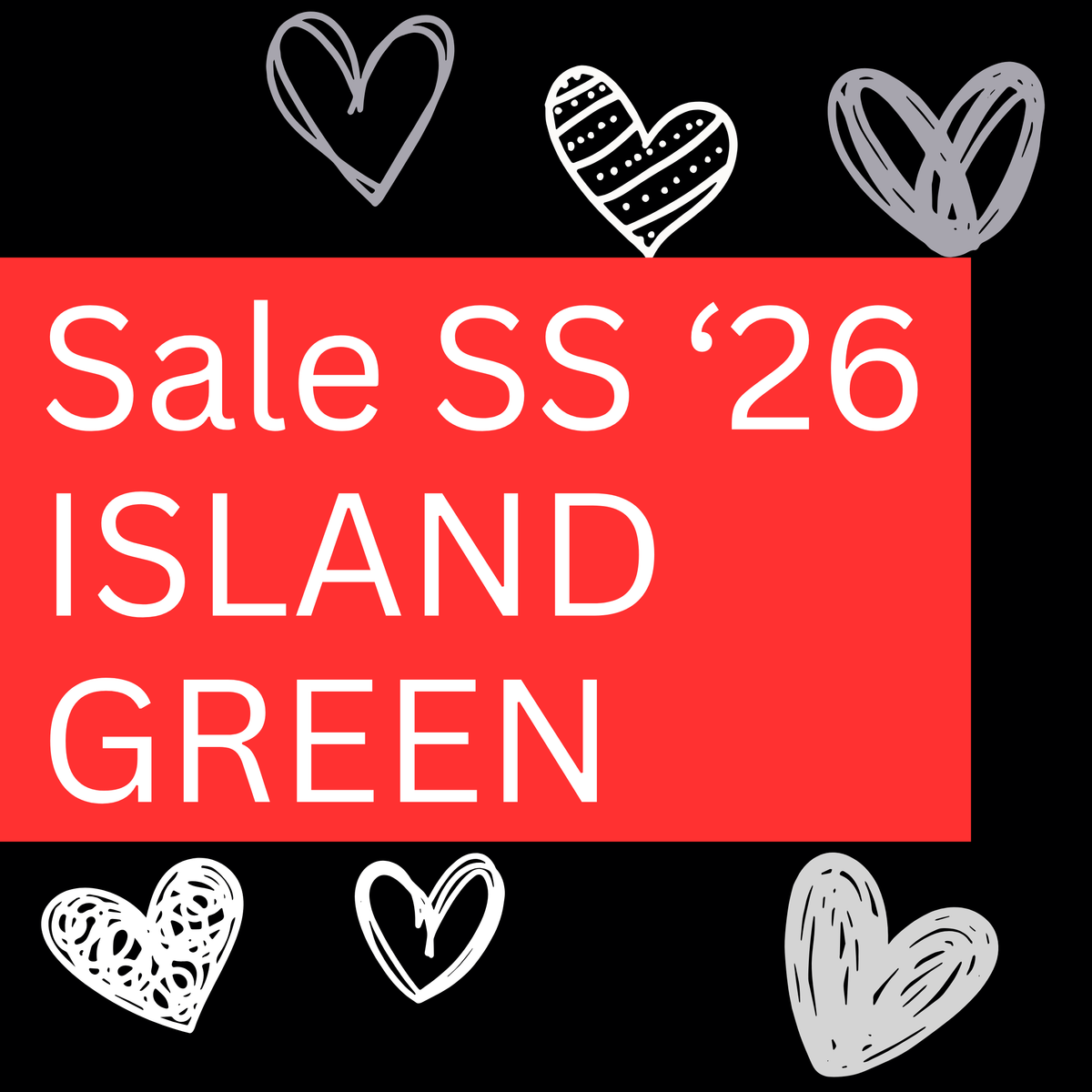 THANK YOU SALE ISLAND GREEN