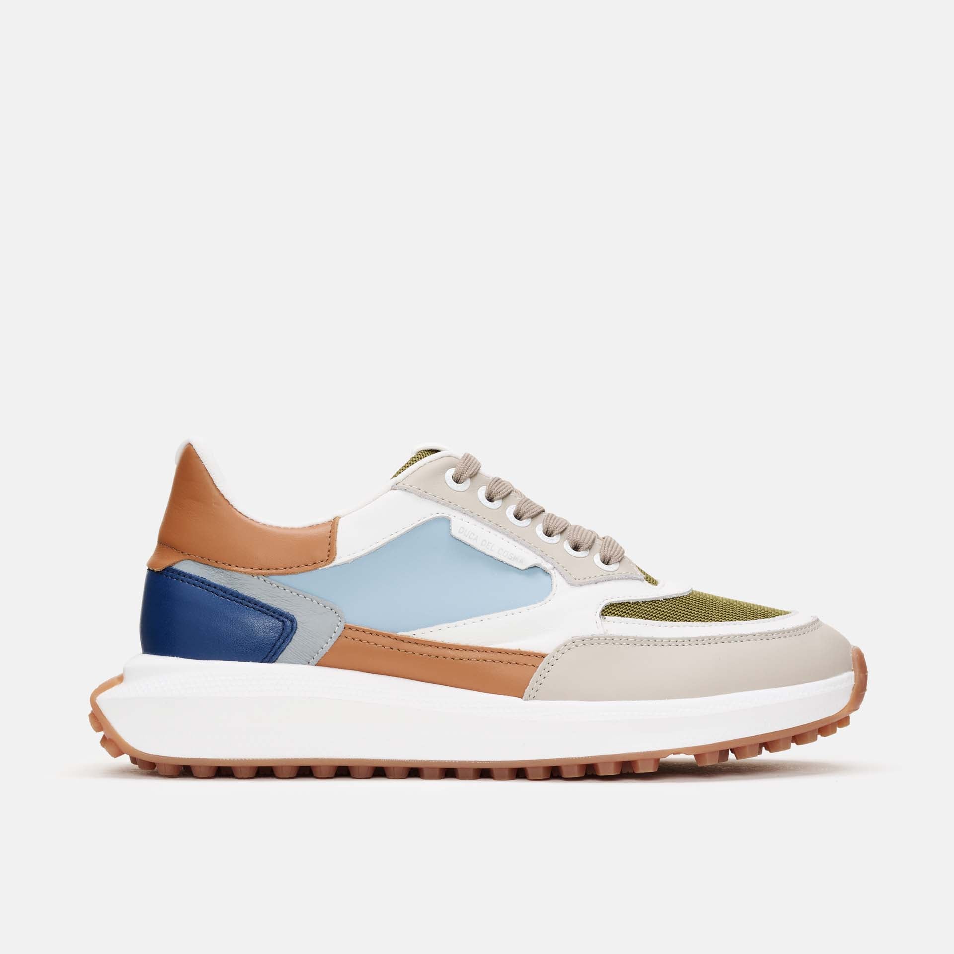 Duca del Cosma Olivera - Cognac/Blue/Grey  NEW