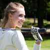 Duca del Cosma Pro ladies golf glove - King Cheetah White  - (for right and left hands)
