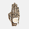 Duca del Cosma Pro ladies golf glove - King Cheetah White  - (for right and left hands)