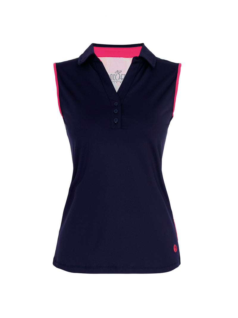 Dolcezza plain front sleeveless top - Irene Guerriero Rumba