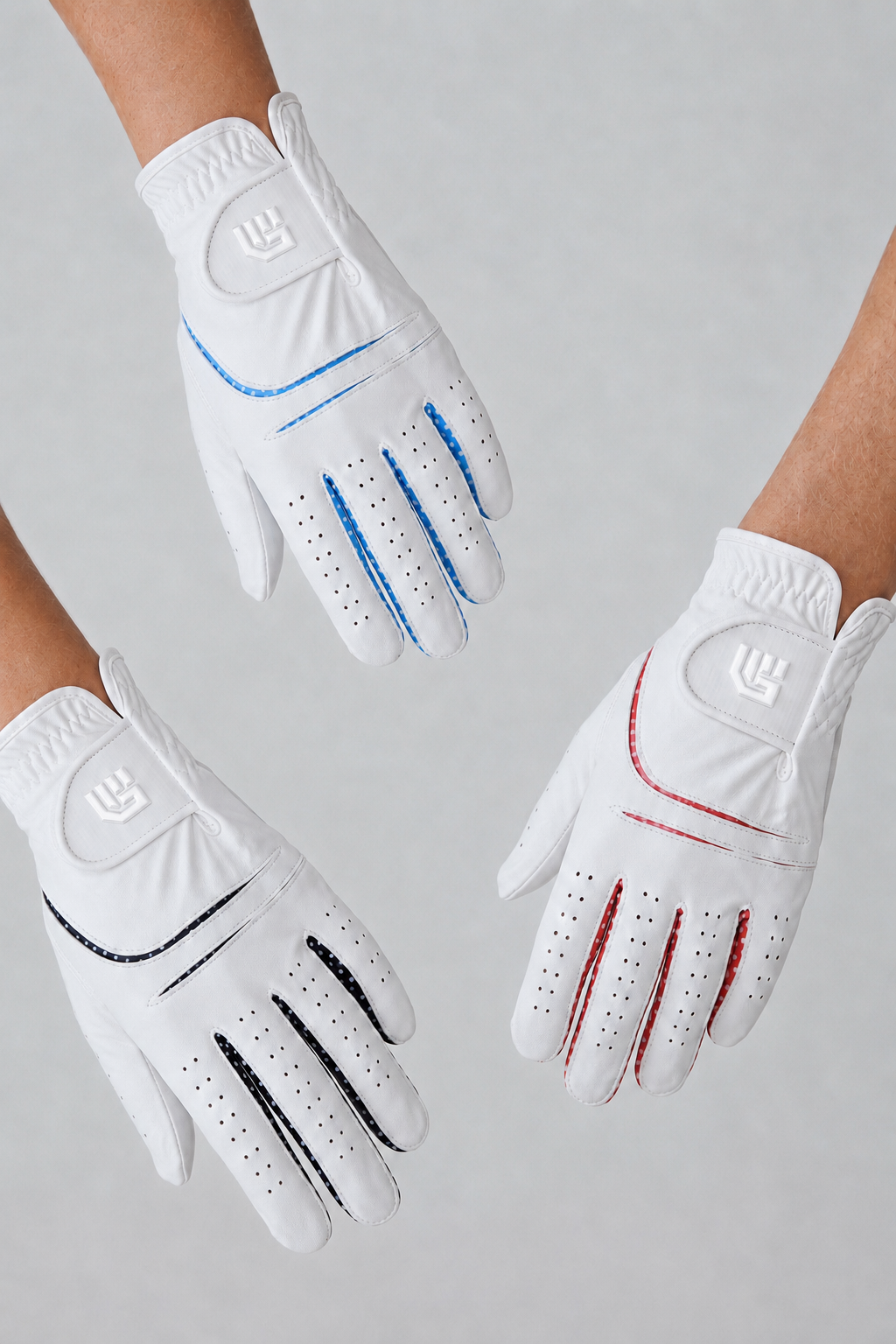 Get a Grip Ladies Soft Feel All Weather Golf Gloves x 3