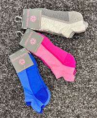 Suitably Sporty sports socks (3 pair pack) - Pinks