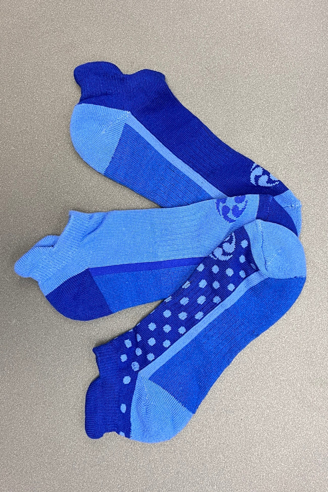 Suitably Sporty sports socks (3 pair pack) - Blues