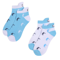 JRB Sports Socks (pack of 2) - River Blue Golf Print