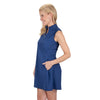 Nancy Lopez Ace sleeveless dress - Navy