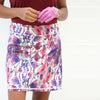 Famara A-line Art skort - Anemone