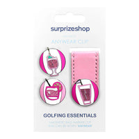 Ball marker Anywear Clip - Pink Cocktails