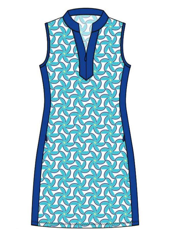 Tail Azura sleeveless dress 36.5" - Abloom
