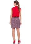 Swing Control skort (18") - Coins print