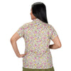 Nancy Lopez Bloom short sleeved polo - White multi floral