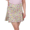 Nancy Lopez Bloom Flip 17" skort - White multi floral