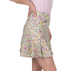 Nancy Lopez Bloom Flip 17" skort - White multi floral