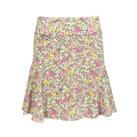 Nancy Lopez Bloom Flip 17" skort - White multi floral