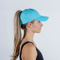 VimHue Sun Goddess cap - Blue Curacao
