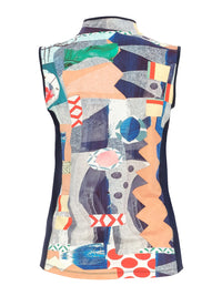 Dolcezza Sleeveless top - Blue Road