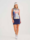 Dolcezza Sleeveless top - Blue Road