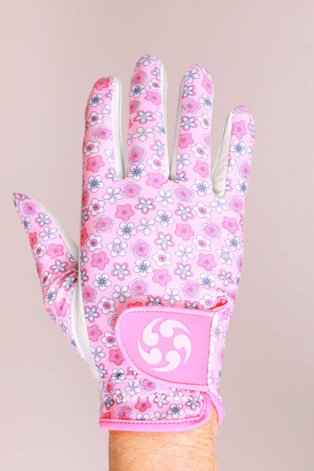 Pink golf glove on sale