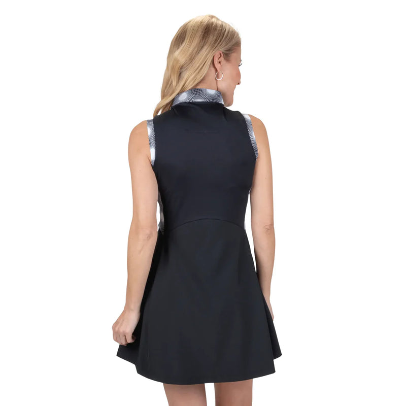 Nancy Lopez Brilliant sleeveless dress - Black
