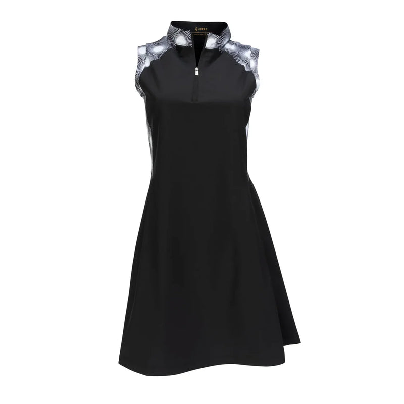 Nancy Lopez Brilliant sleeveless dress - Black