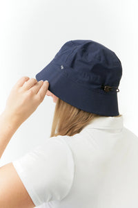 Waterproof Bucket rain hat - navy, black or pink