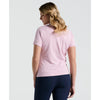 Original Penguin Ribbed Short Sleeved top - Charm Pink