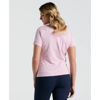 Original Penguin Ribbed Short Sleeved top - Charm Pink
