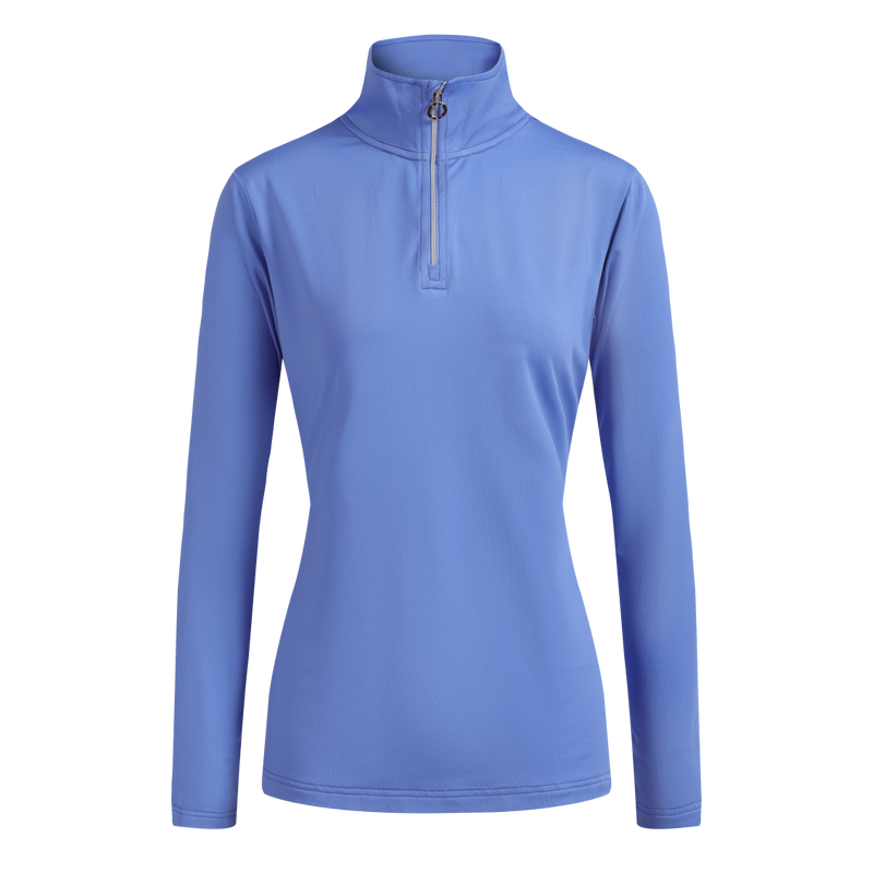 JRB 1/4 zipped mid layer - Cornflower blue