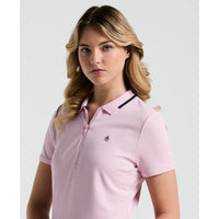 Original Penguin Ribbed Short Sleeved top - Charm Pink