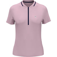 Original Penguin Ribbed Short Sleeved top - Charm Pink