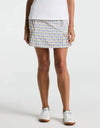 Original Penguin Side Pleat Skort - Charm Pink print