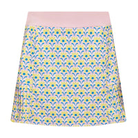 Original Penguin Side Pleat Skort - Charm Pink print