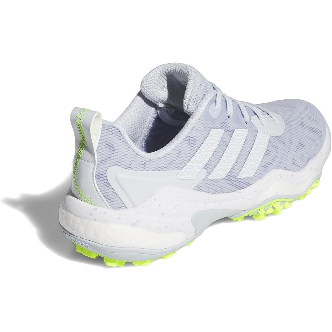Adidas CodeChaos 25 Spikeless Golf Shoe - Halo Blue / Cloud White / Lucid Lemon