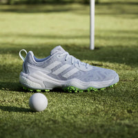Adidas CodeChaos 25 Spikeless Golf Shoe - Halo Blue / Cloud White / Lucid Lemon